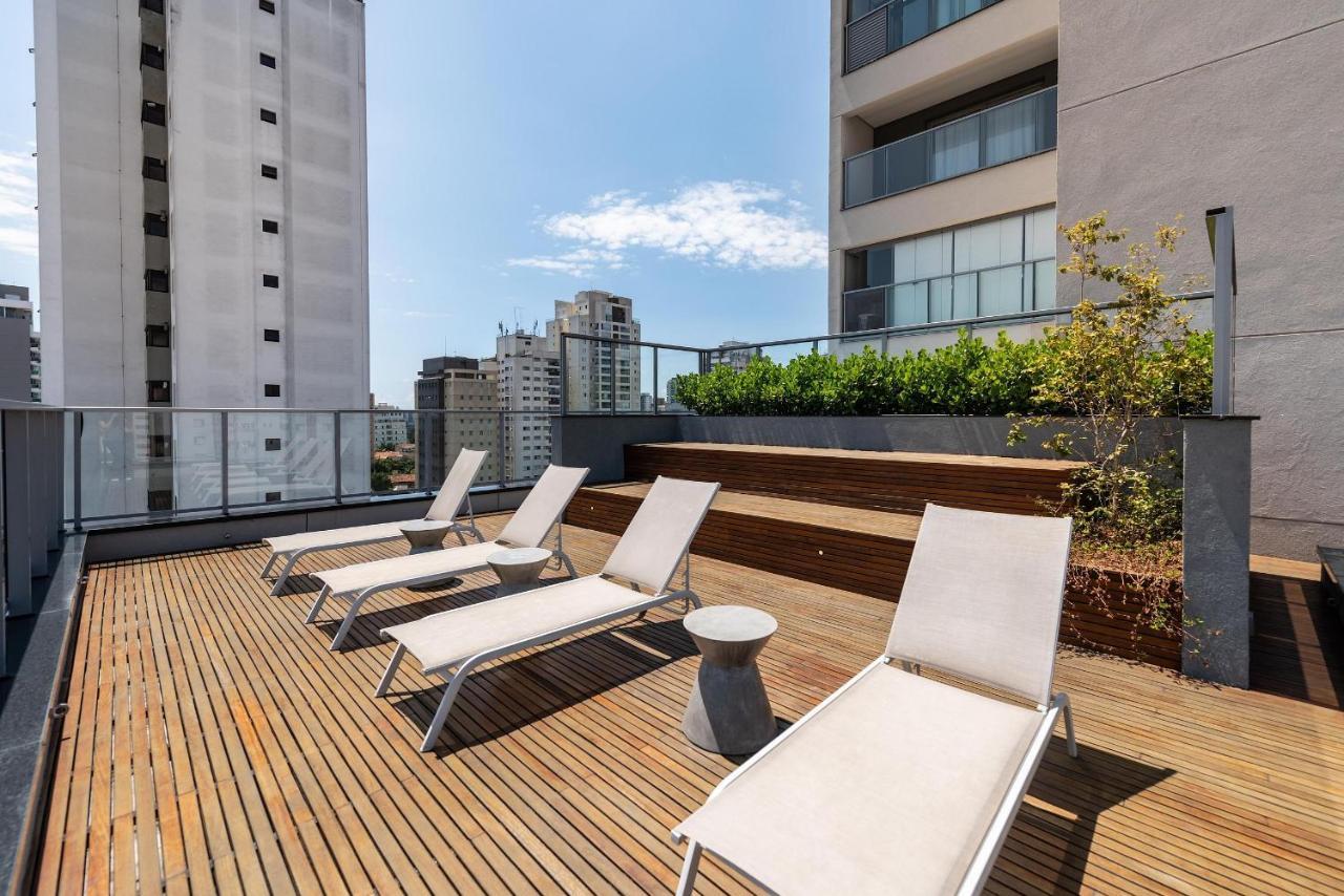 Vs12 Studio Para 4 Pessoas Prox. Allianz C/ Vaga São Paulo Eksteriør billede